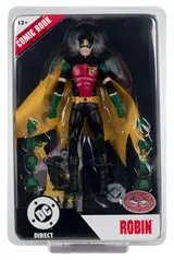 McFarlane Toys Robin Tim Drake Red Platinum 7" DC Figure + Comic - Thumbnail 8