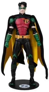 McFarlane Toys Robin Tim Drake Red Platinum 7" DC Figure + Comic - Thumbnail 3