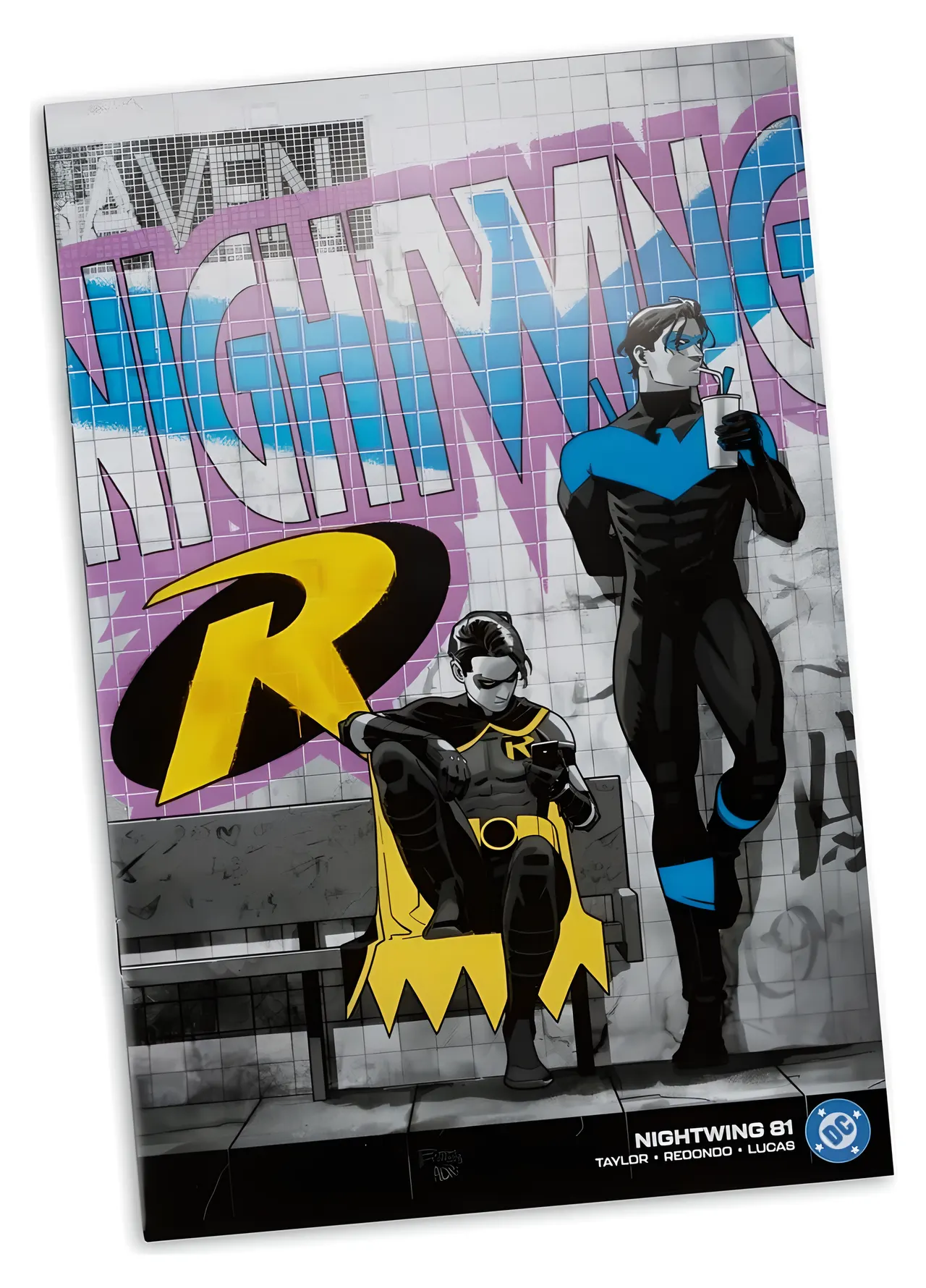 McFarlane Toys Robin Tim Drake Red Platinum 7" DC Figure + Comic - Image 7
