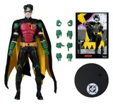 McFarlane Toys Robin Tim Drake Red Platinum 7" DC Figure + Comic - Thumbnail 2