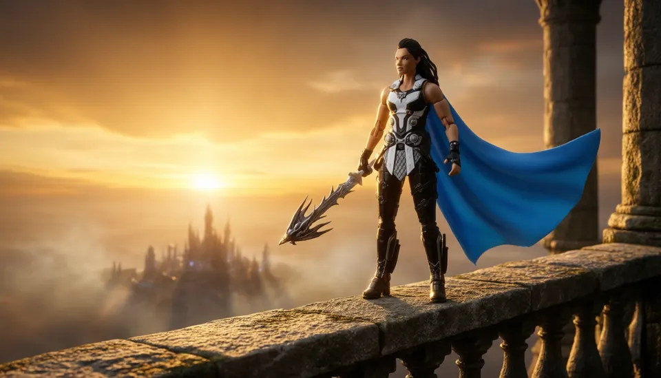 Hasbro Marvel Legends King Valkyrie (Thor: Love & Thunder) – 6\" Figure