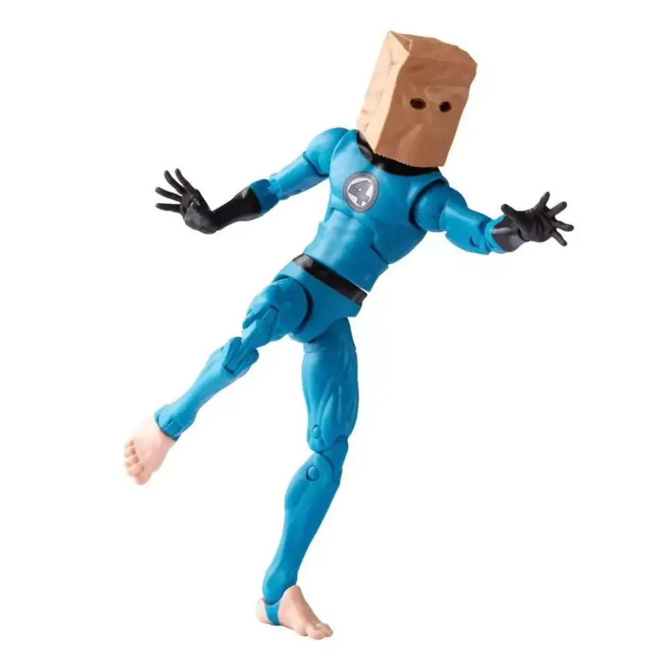 Hasbro Marvel Legends Retro 6\" Spider-Man Bombastic Bag-Man Figurine articulée - Image 4