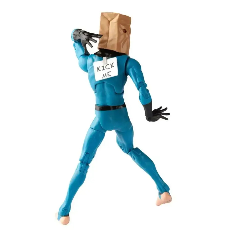 Hasbro Marvel Legends Retro 6\" Spider-Man Bombastic Bag-Man Figurine articulée - Image 5