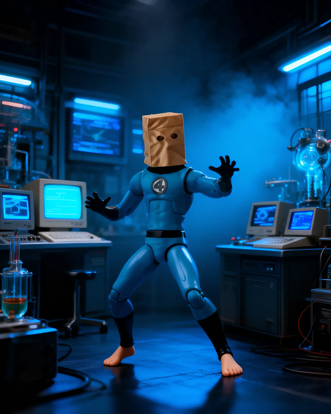 Hasbro Marvel Legends Retro 6" Spider-Man Bombastic Bag-Man - Image 10