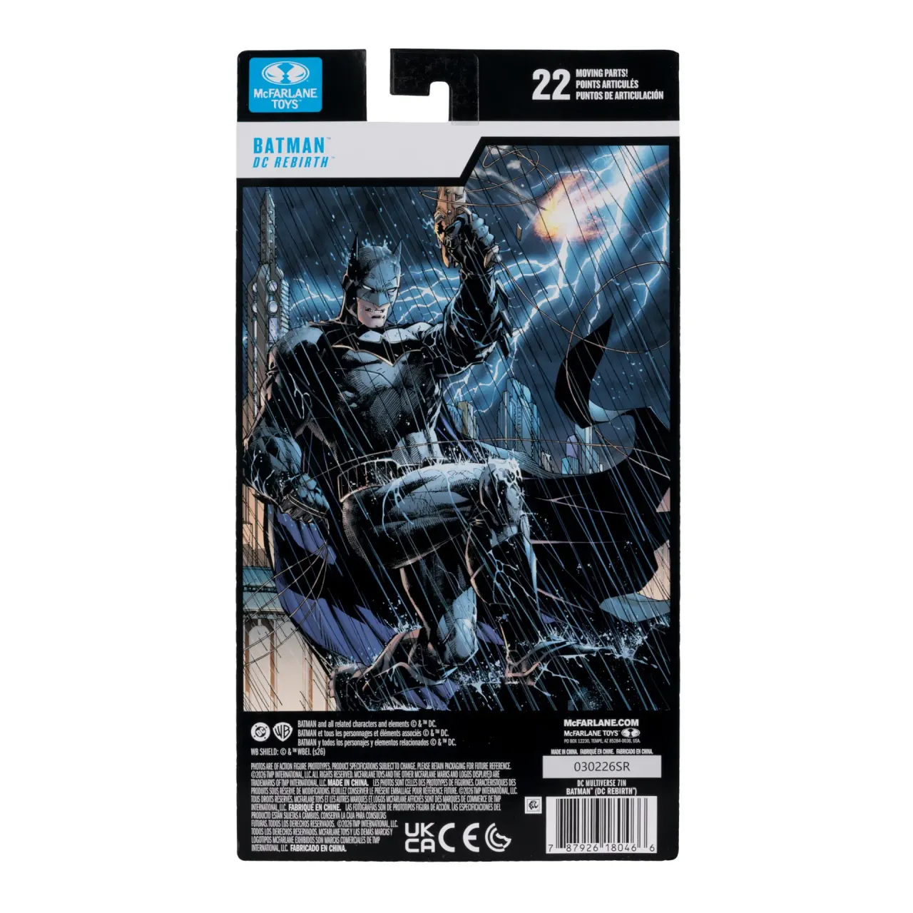 McFarlane Toys DC Multiverse Batman (DC Rebirth) 7\" Figurine articulée - Image 6