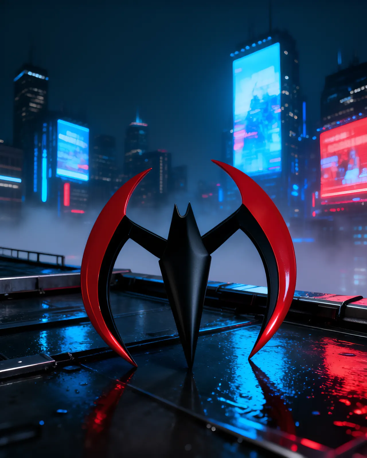 NECA Batman Beyond Red Batarang Prop Replica - Image 5