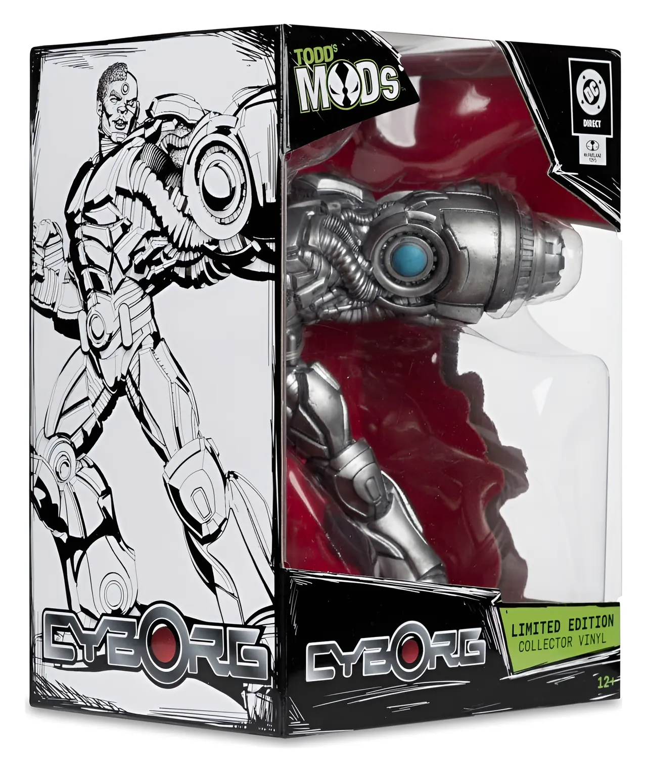 McFarlane Toys DC Direct Cyborg Todd's Mods Edición Limitada 4.5\" de Vinilo - Image 5