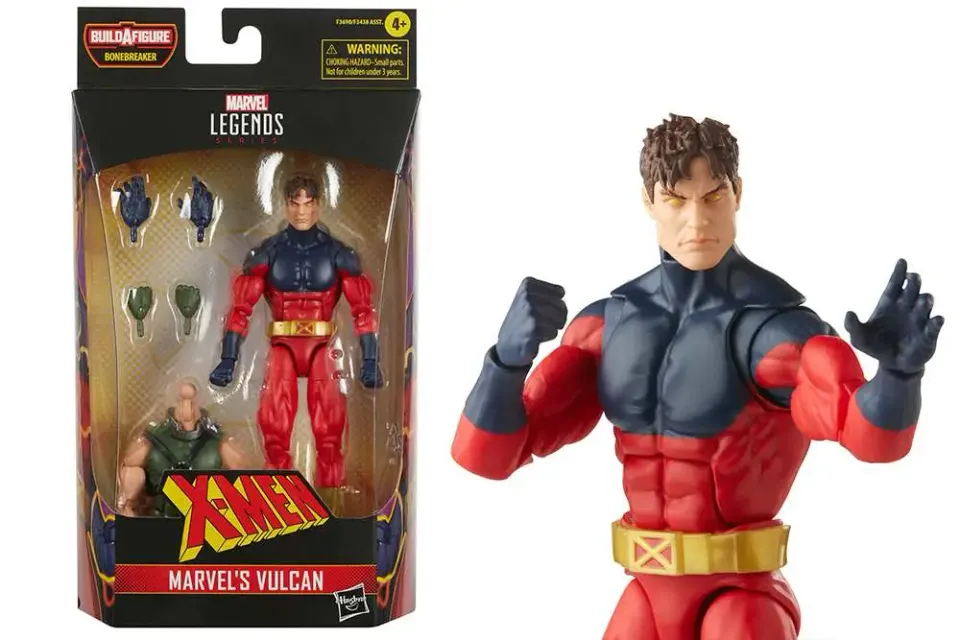 Hasbro Marvel Legends X-Men Vulcan (Bonebreaker BAF) 6" Figure - Image 1