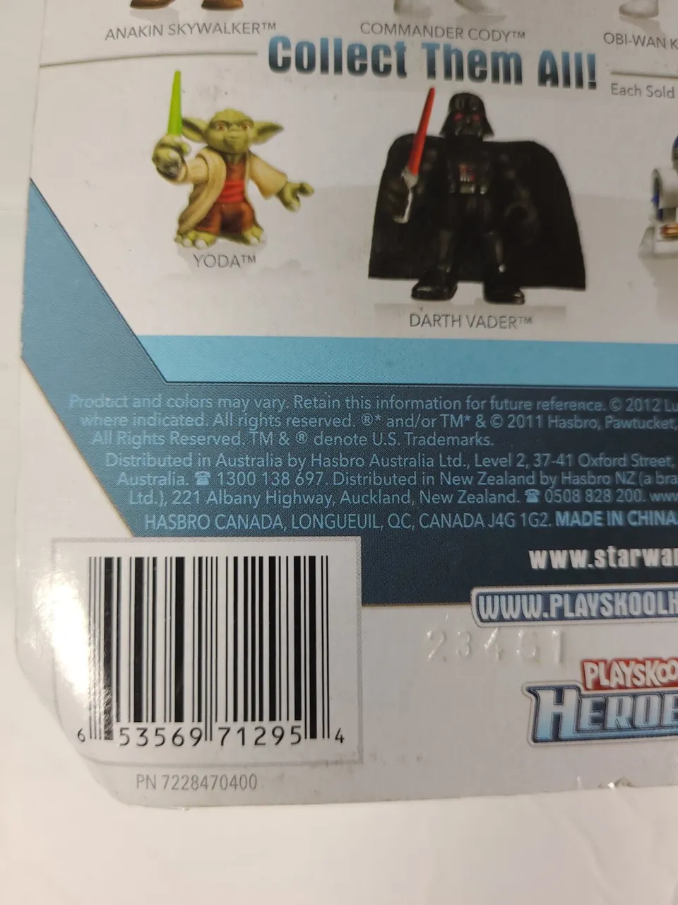 Hasbro Playskool Star Wars Jedi Force Mini Commander Cody Figure - Image 4