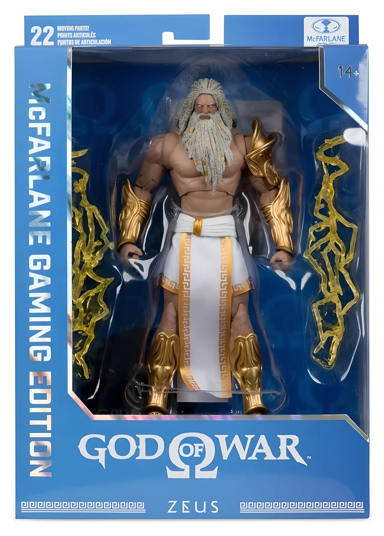 McFarlane Toys God of War Gaming Edition Zeus Action Figure 18cm - Image 8