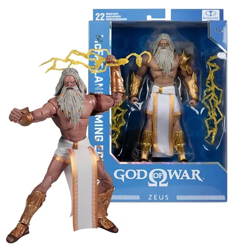McFarlane Toys God of War Gaming Edition Zeus Action Figure 18cm