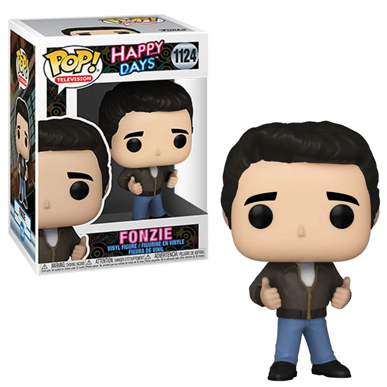 Funko Pop! Television Happy Days Fonzie #1124 Signed by Henry Winkler - Image 1