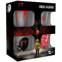 GBeye IT (2017) Pennywise Shot Glass 4‑Pack – Horror Collectible