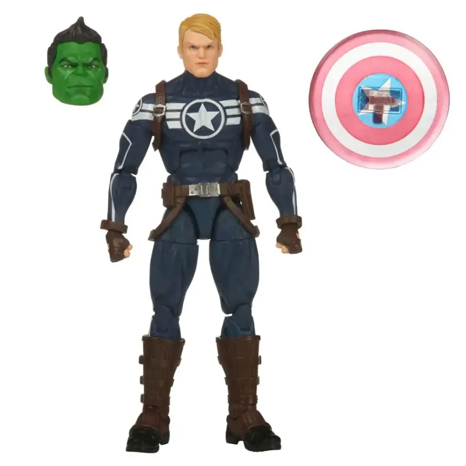 Hasbro Marvel Legends Commander Rogers Figure – Hulk BAF - Image 1