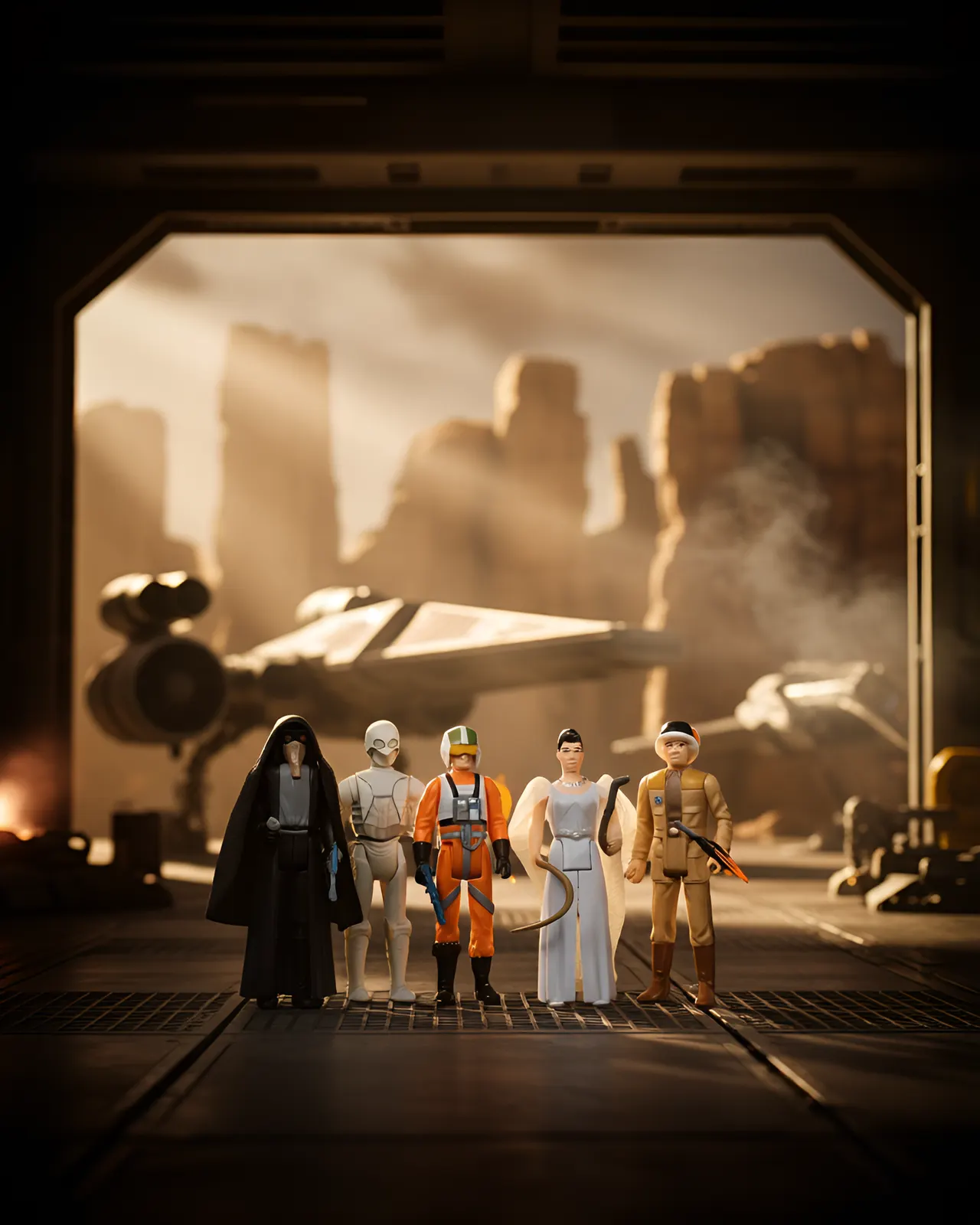 Hasbro Star Wars Vintage Collection Habitants de la Cour de Jabba 4‑Pack - Image 13