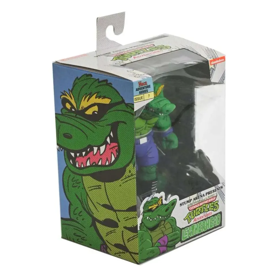 NECA TMNT Adventures Stump Wrestling Leatherhead Action Figure - Image 2