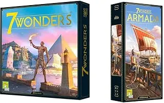 Asmodee 7 Wonders + 7 Wonders Duel Italian Edition Board Game Bundle - Image 7