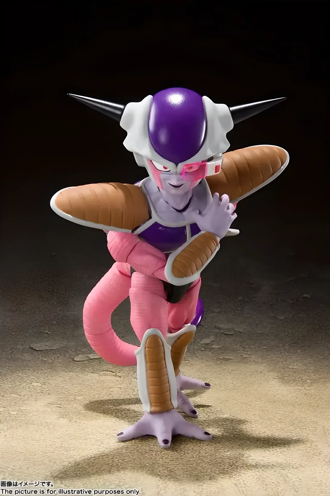Bandai Tamashii Nations S.H. Figuarts Frieza Première Forme + Pod 6" Figurine - Image 2