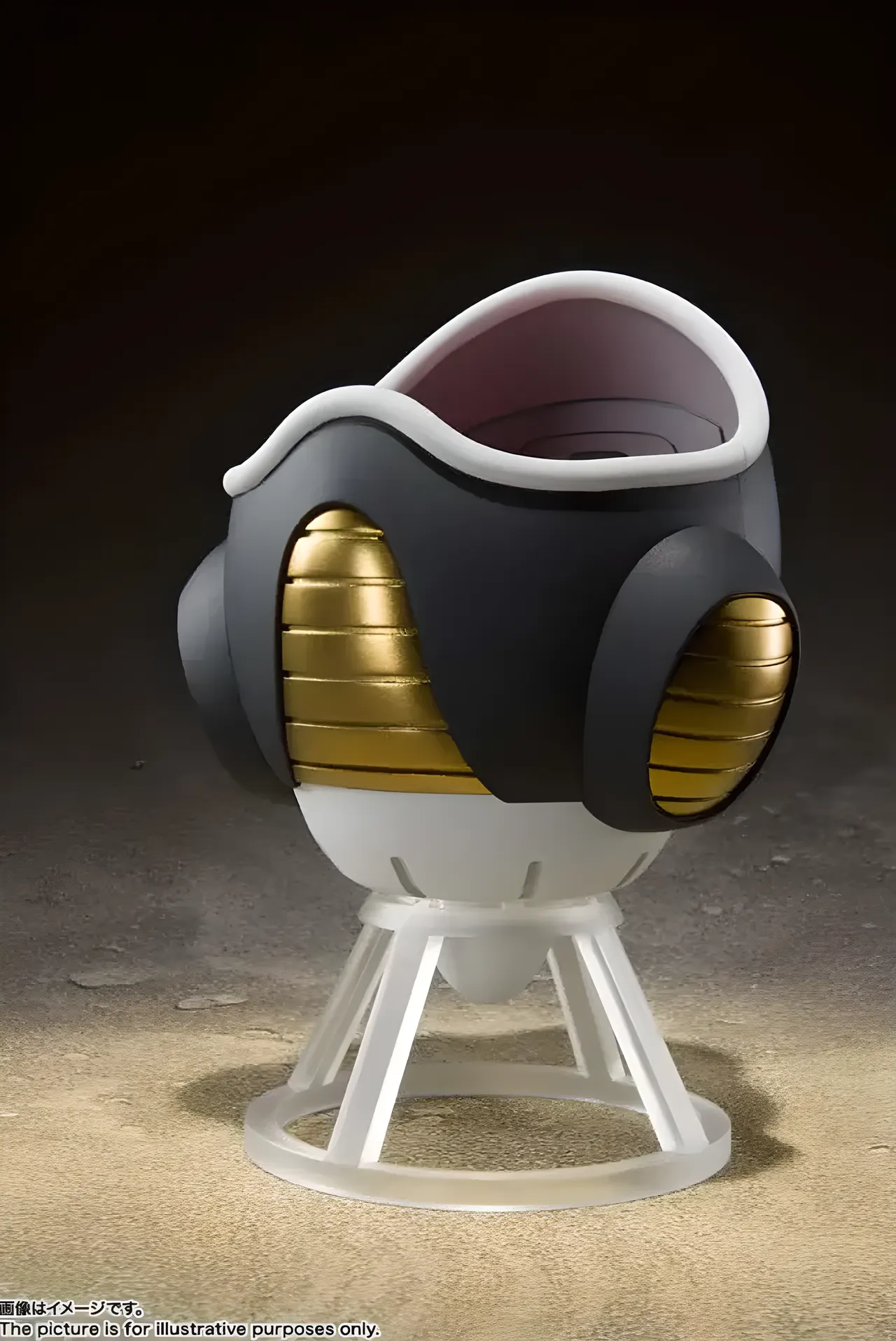 Bandai Tamashii Nations S.H. Figuarts Frieza Première Forme + Pod 6" Figurine - Image 4