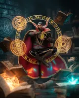 McFarlane Toys Marvel Rivals Doctor Strange 1:10 Scale Coleccionable - Thumbnail 10