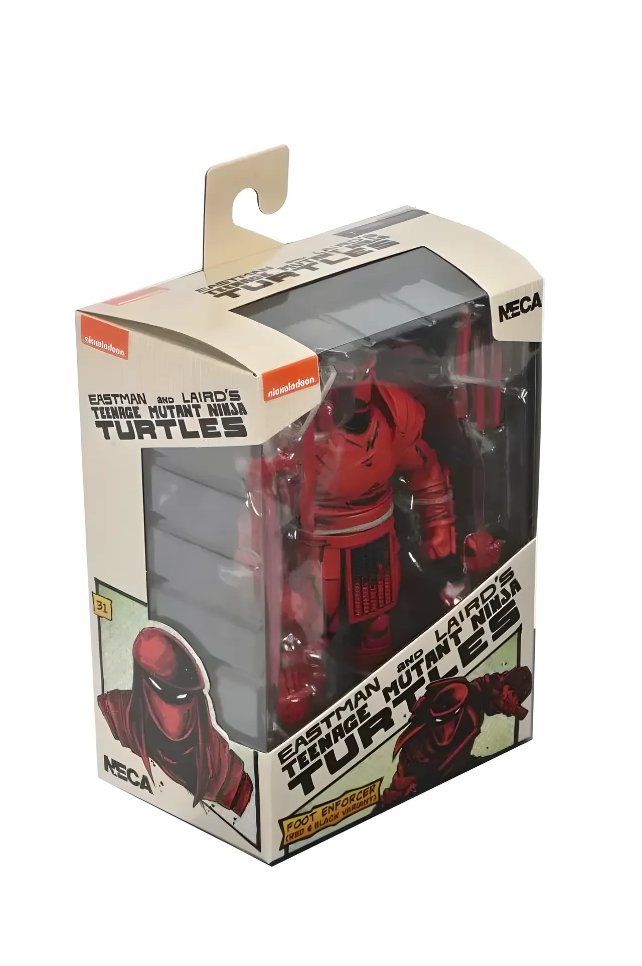 NECA TMNT Foot Enforcer Red & Black Variant 7" Mirage Comics - Image 2