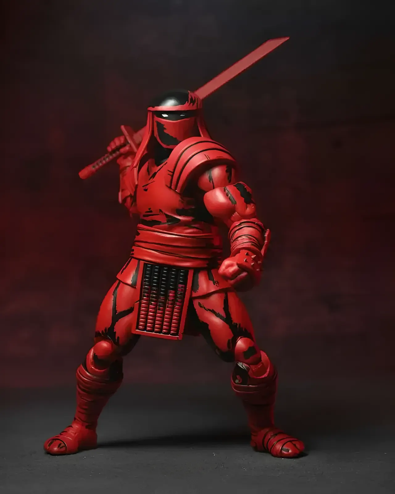 NECA TMNT Foot Enforcer Red & Black Variant 7" Mirage Comics - Image 3