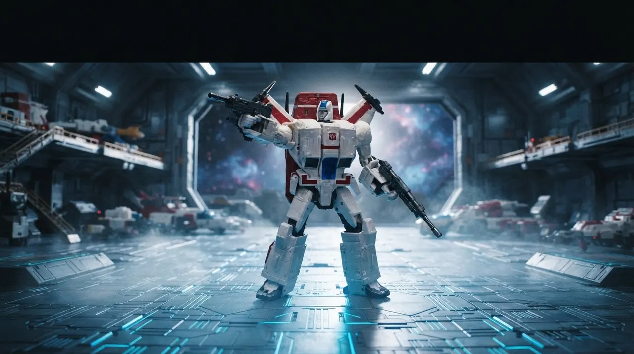 Hasbro Transformers Jetfire V2 Commander Class 11" Figure - Image 5