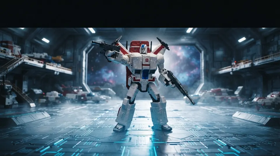 Hasbro Transformers Jetfire V2 Commander Class 11" Figure