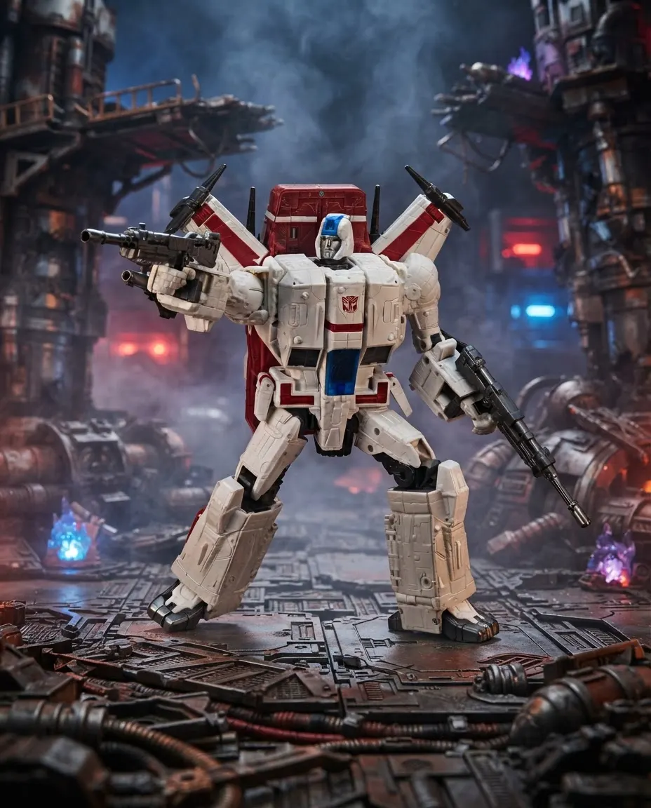 Hasbro Transformers Jetfire V2 Commander Class 11" Figure - Image 4
