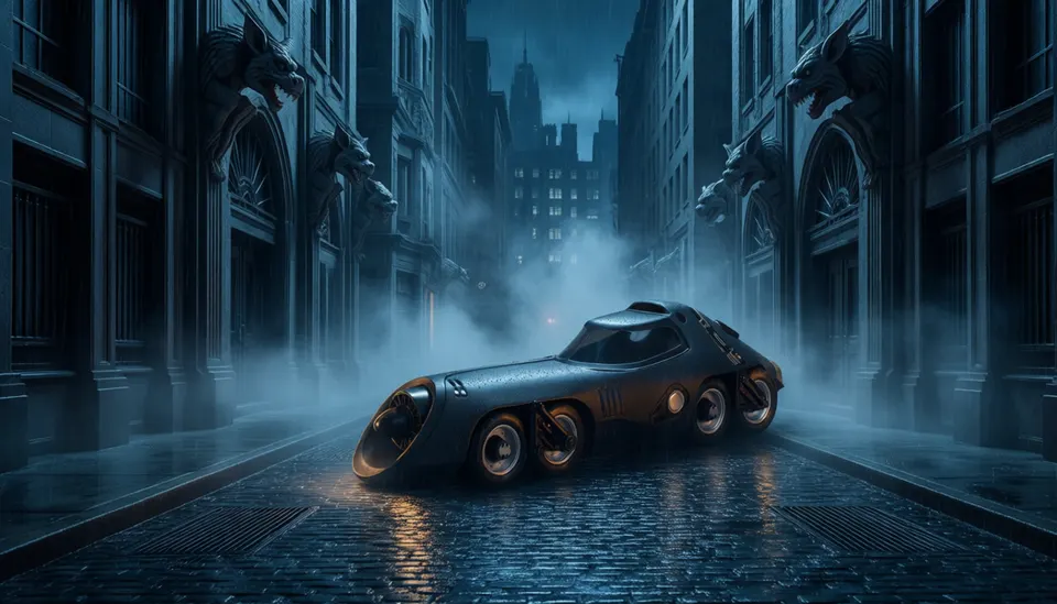 McFarlane Toys DC Multiverse Batmissile Vehicle – Batman Returns