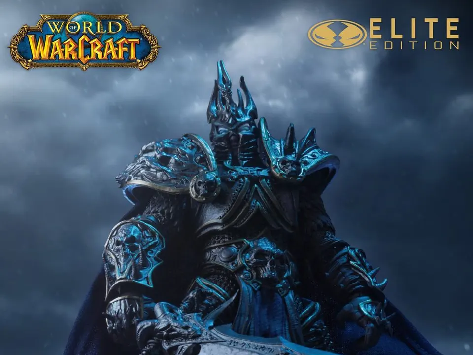 McFarlane Toys World of Warcraft Lich King Deluxe Action Figure #9 - Image 5