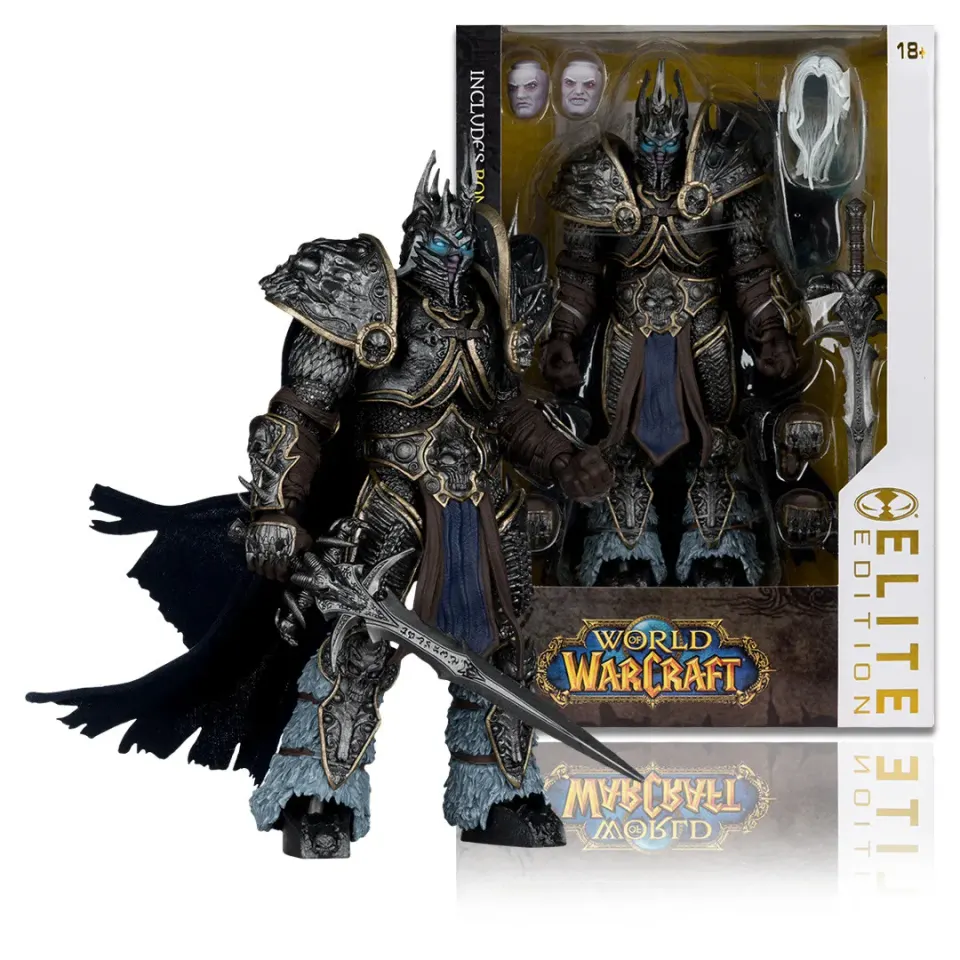 McFarlane Toys World of Warcraft Lich King Deluxe Action Figure #9 - Image 9