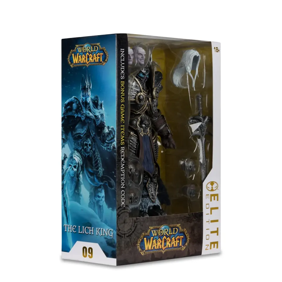 McFarlane Toys World of Warcraft Lich King Deluxe Action Figure #9 - Image 8