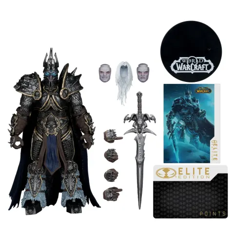 McFarlane Toys World of Warcraft Lich King Deluxe Action Figure #9