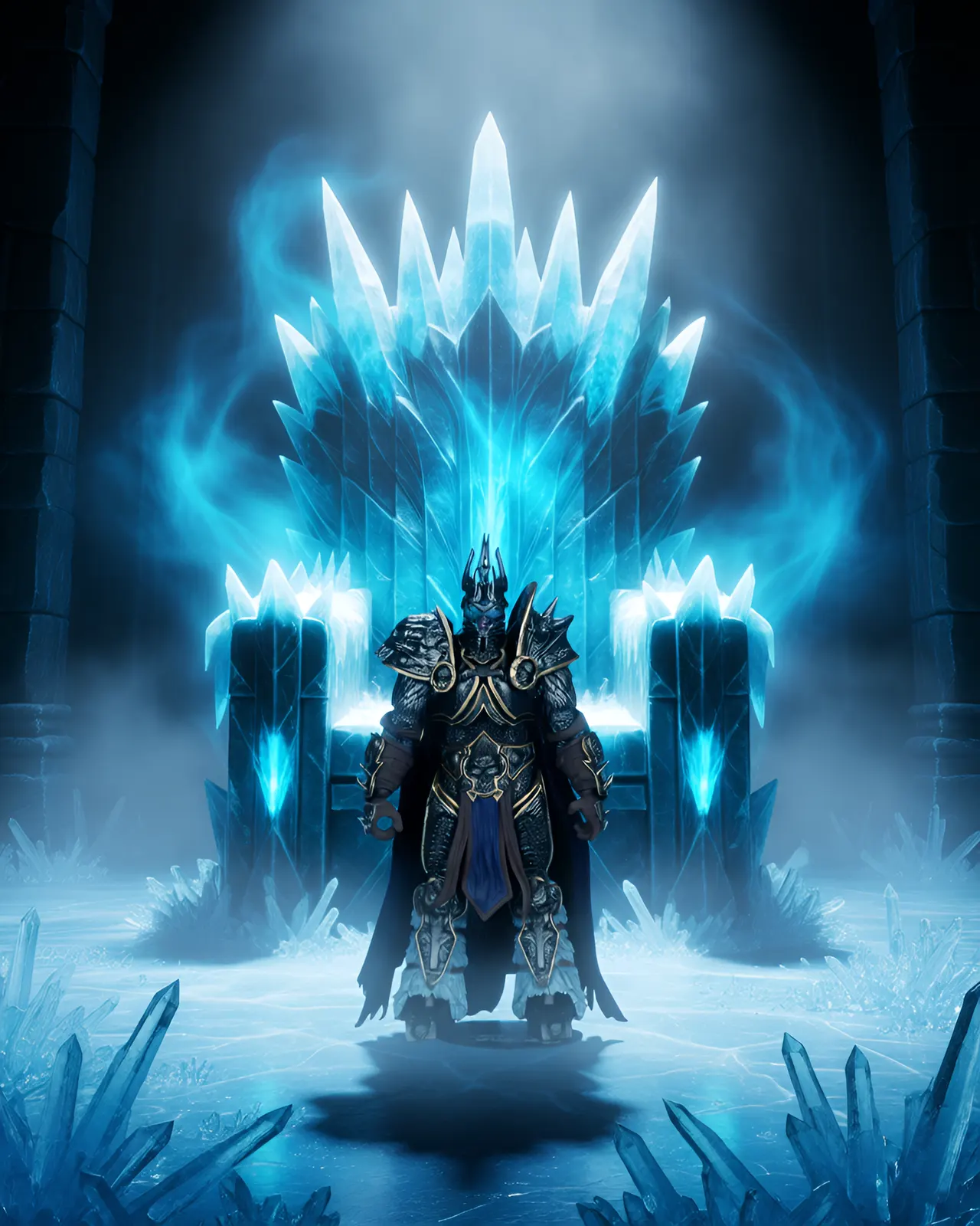 McFarlane Toys World of Warcraft Lich King Deluxe Action Figure #9 - Image 10