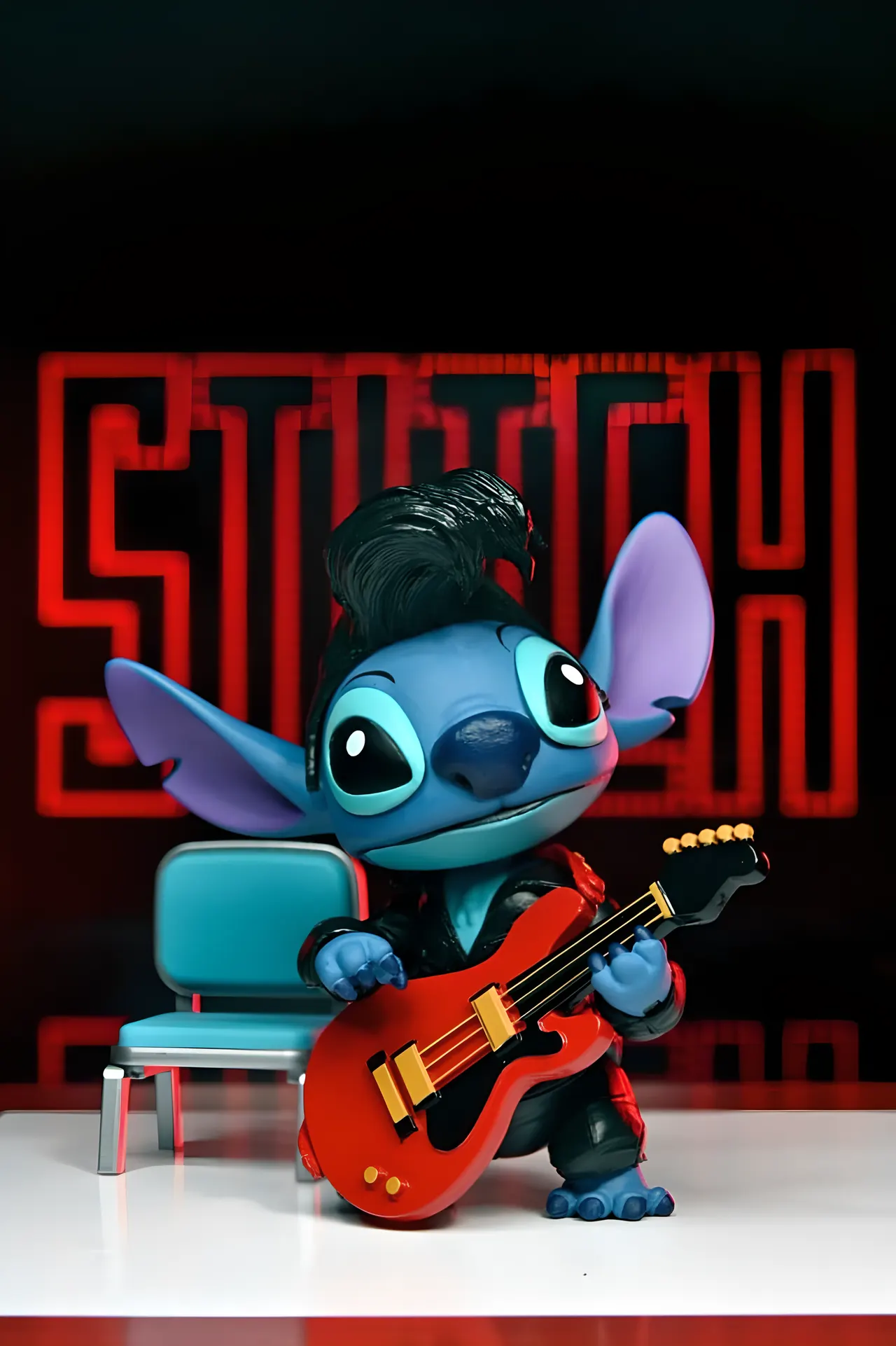 NECA Disney Lilo & Stitch Ultimate Elvis Singer 7" Scale Action Figure - Image 8