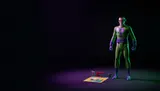 McFarlane Toys DC Retro The Riddler Red Platinum 6" Figure - Thumbnail 5