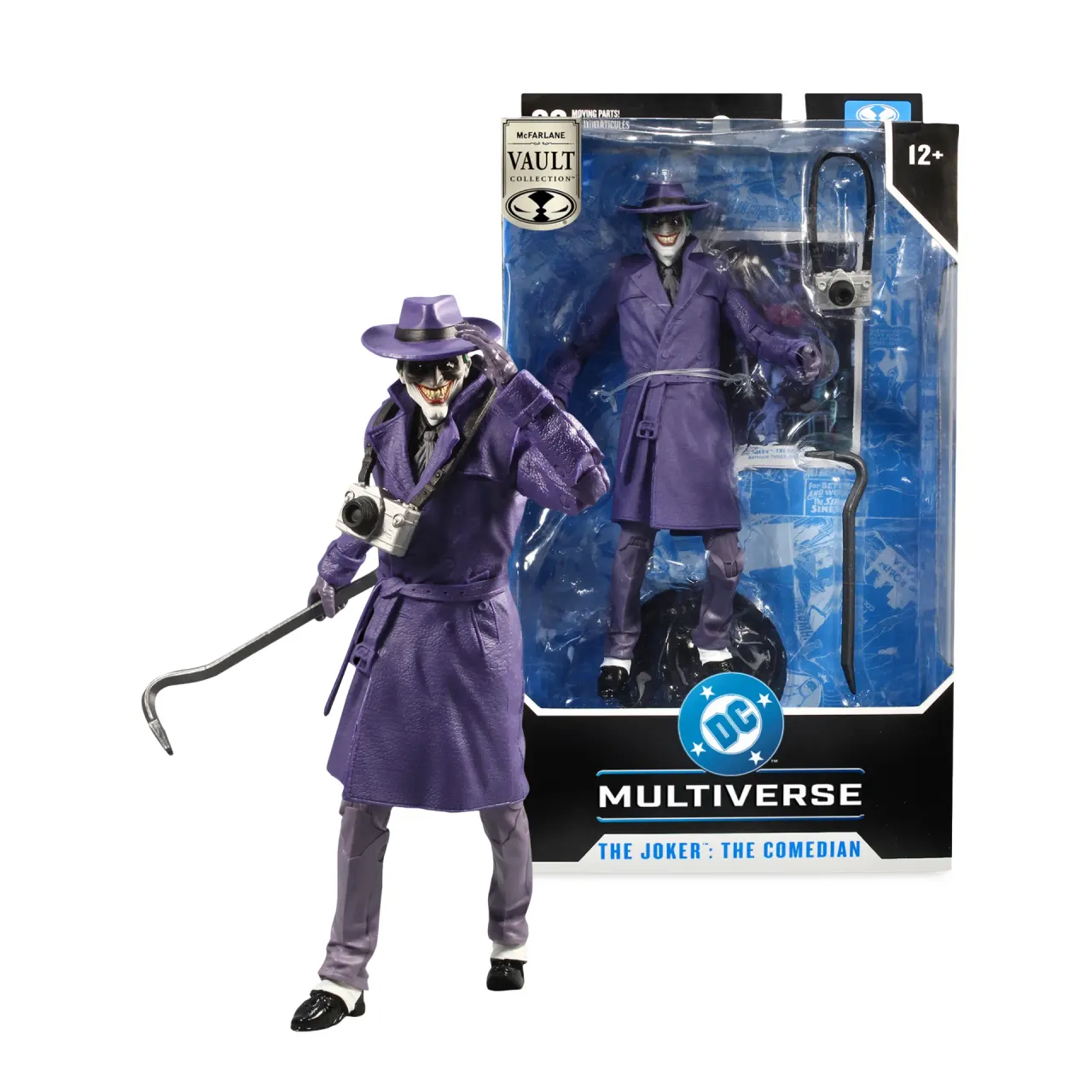 McFarlane Toys DC Multiverse The Joker (The Comedian) 7" Action Figure - Image 6