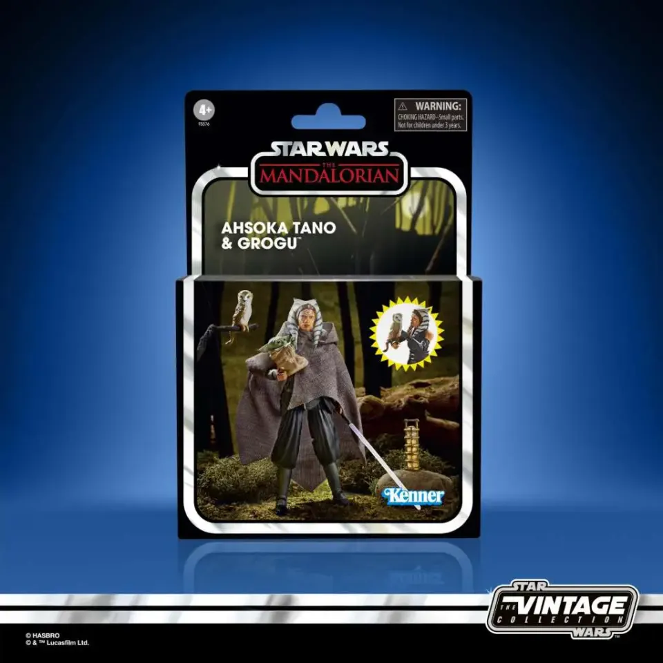 Hasbro Star Wars Vintage Collection Ahsoka Tano y Grogu 2-Pack - Image 8