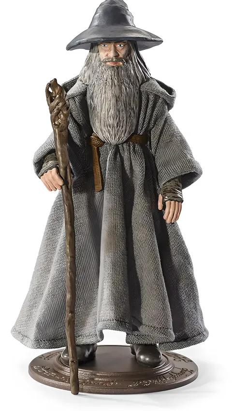 Noble Collection Gandalf Bendy Figure – Lord of the Rings