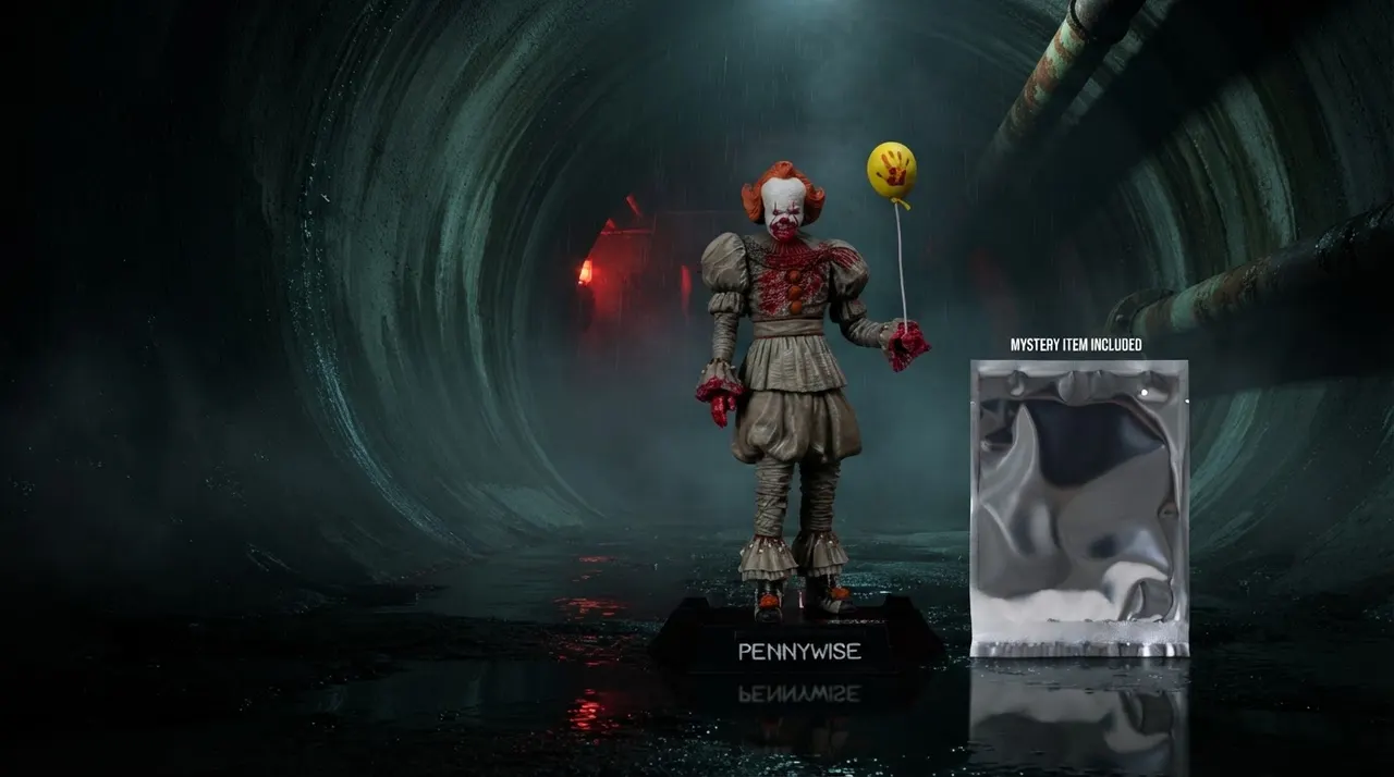 McFarlane Toys Pennywise (Bloody) 6\" Figure – IT: Welcome to Derry - Image 7
