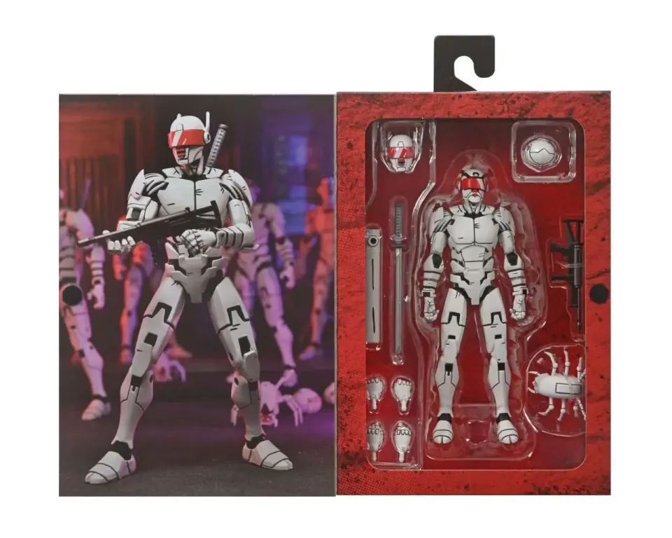 NECA TMNT The Last Ronin Ultimate Elite Synja Patrol Bot Figure - Image 4