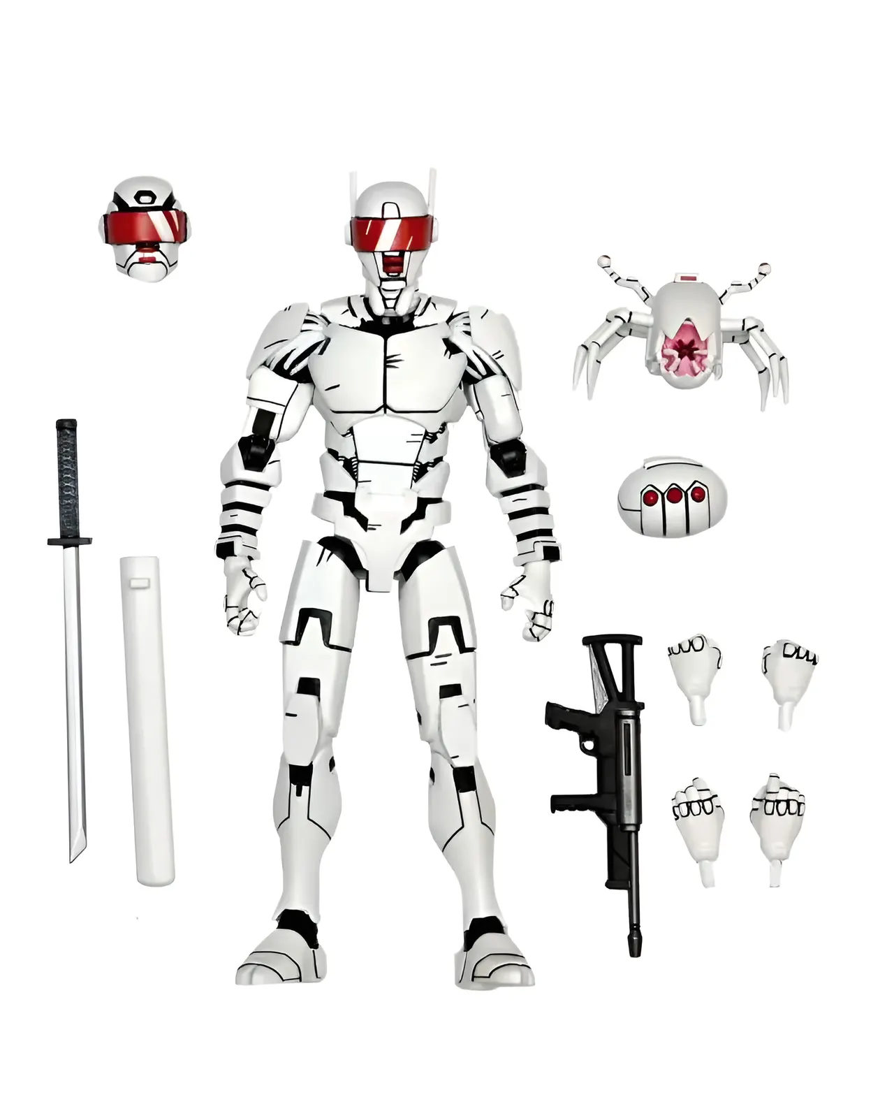 NECA TMNT The Last Ronin Ultimate Elite Synja Patrol Bot Figure - Image 1