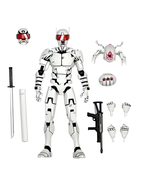 NECA TMNT The Last Ronin Ultimate Elite Synja Patrol Bot Figure