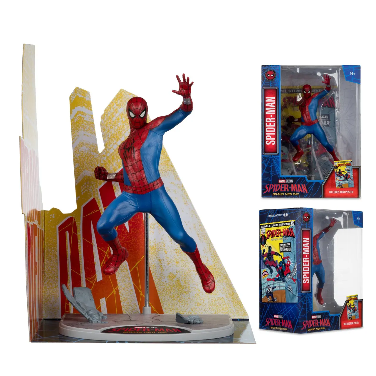 McFarlane Toys Marvel Studios Spider-Man Brand Day 1:6 Scale Figure - Image 4