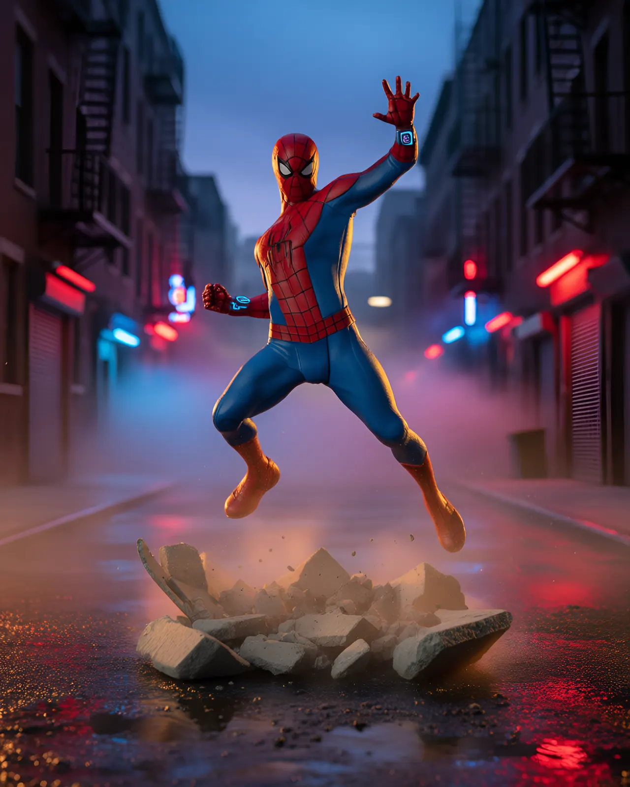 McFarlane Toys Marvel Studios Spider-Man Brand Day 1:6 Scale Figure - Image 10