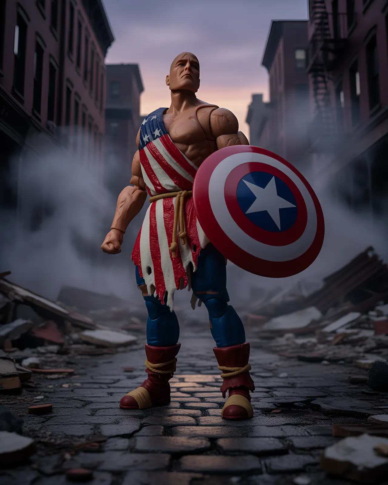 Hasbro Marvel Legends Earth‑X Capitán América Figura de 6‑pulgadas - Image 13