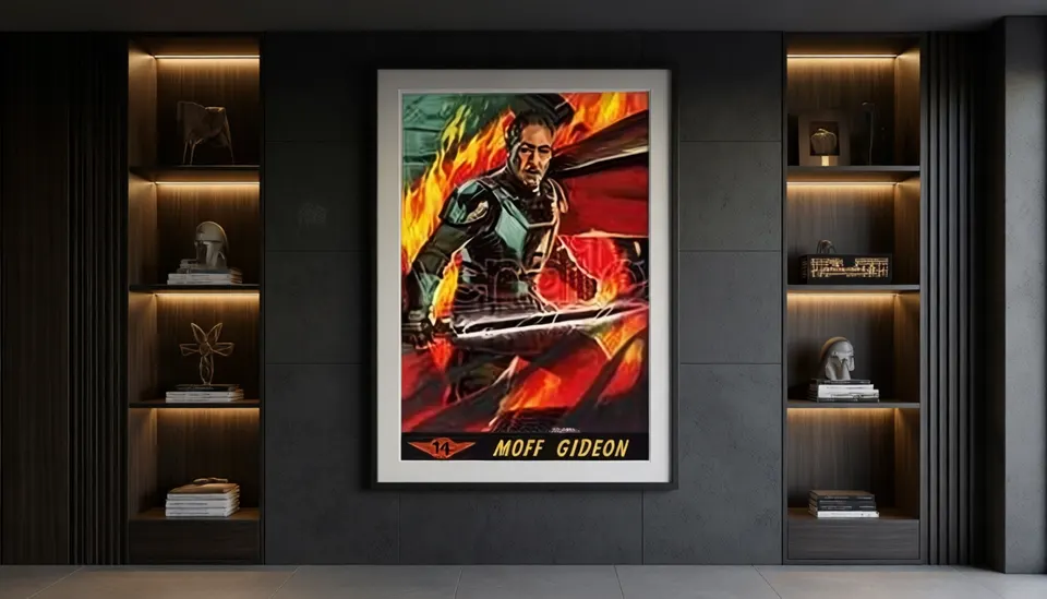 Pyramid Star Wars Moff Gideon Card Poster – 61 x 91.5 cm