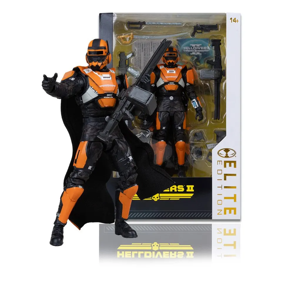 McFarlane Helldivers 2 CE-25 Trench Engineer Élite 18 cm Figurine articulée - Image 1