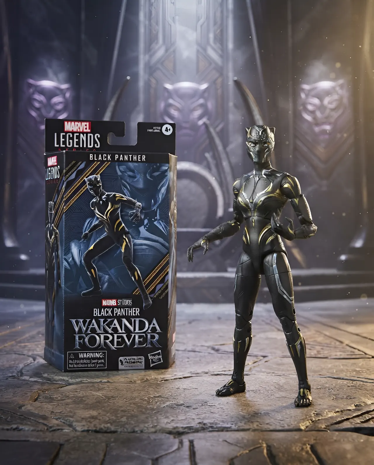Hasbro Marvel Legends Black Panther Shuri Wakanda Forever Attuma BAF - Image 8